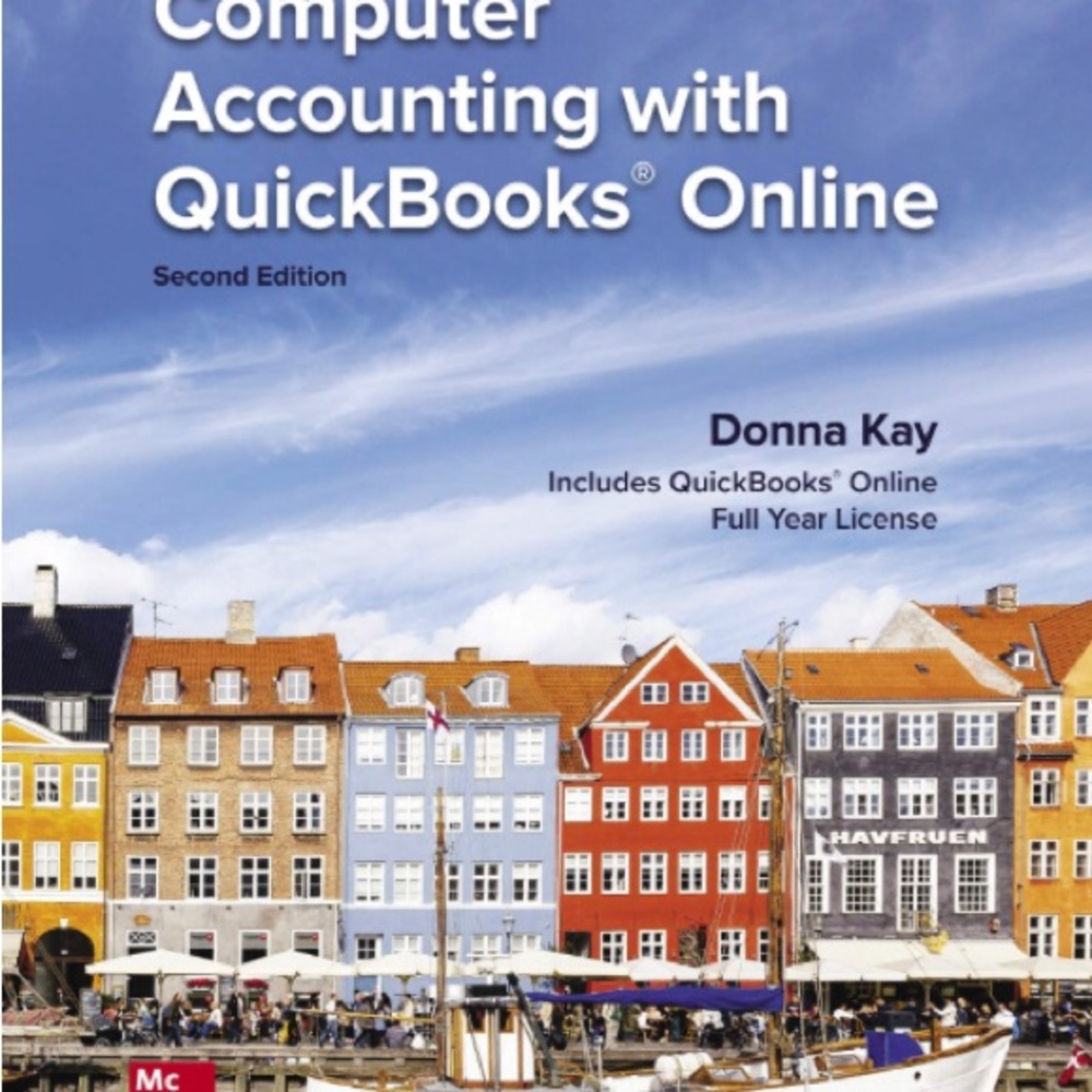 Computer Accounting with QuickBooks Online - Blue Cover